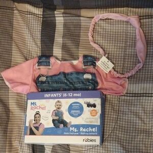 Rachel Pink Infant Costume Top with Headband Set